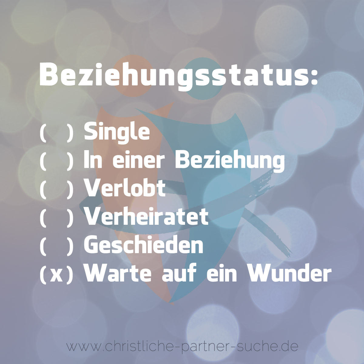Single des tages for you