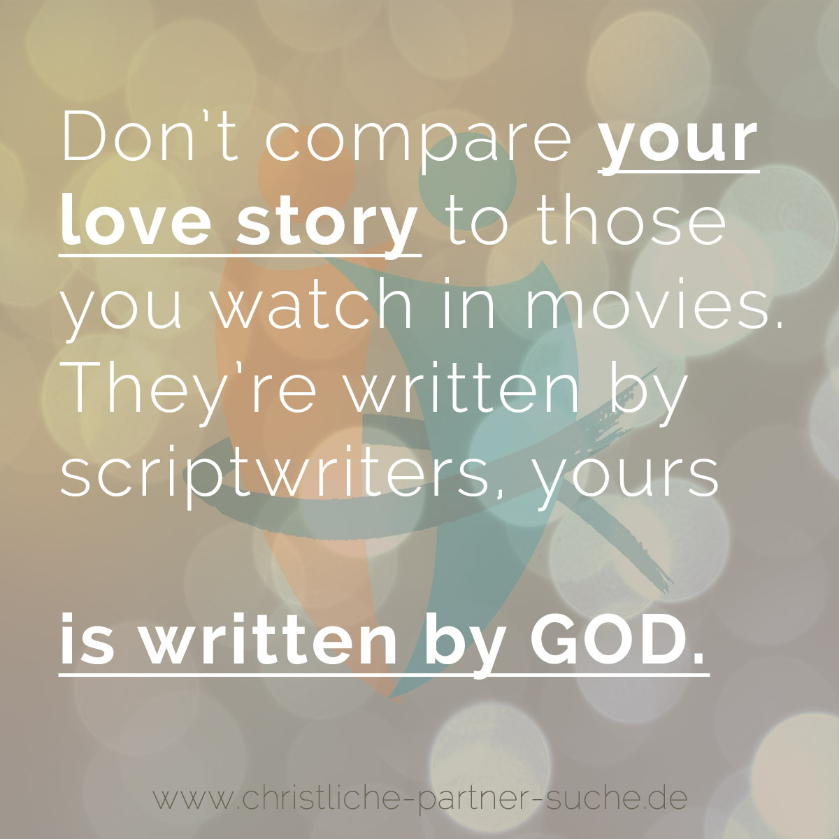 Don?t compare your love story