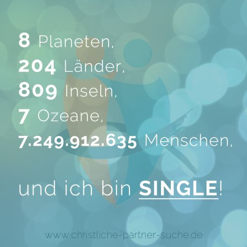 ...und ich bin SINGLE!